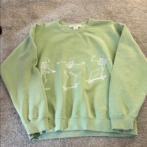 Urban Outfitters Women's Green Sweatshirt